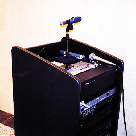 音響設備及び司会進行